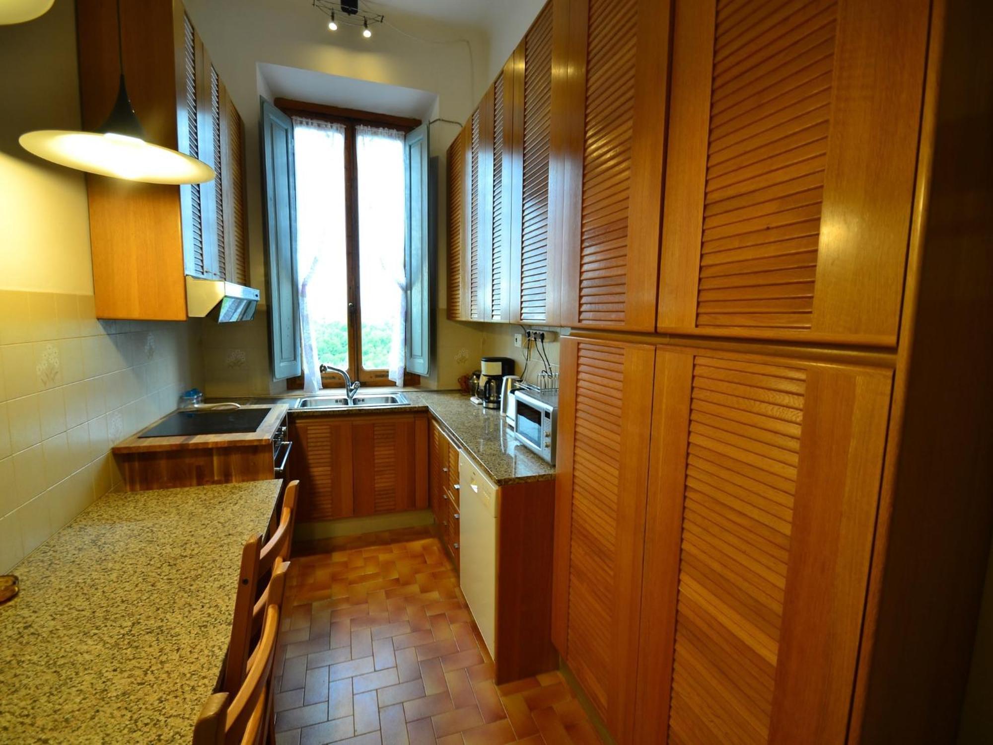 Lovely Holiday Home In Montefiridolfi With Hill View Eksteriør bilde