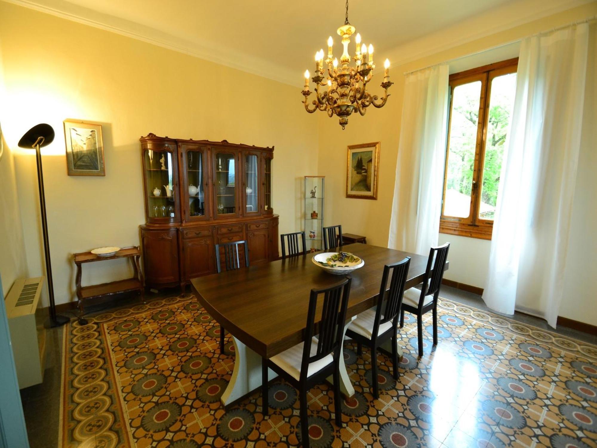 Lovely Holiday Home In Montefiridolfi With Hill View Eksteriør bilde