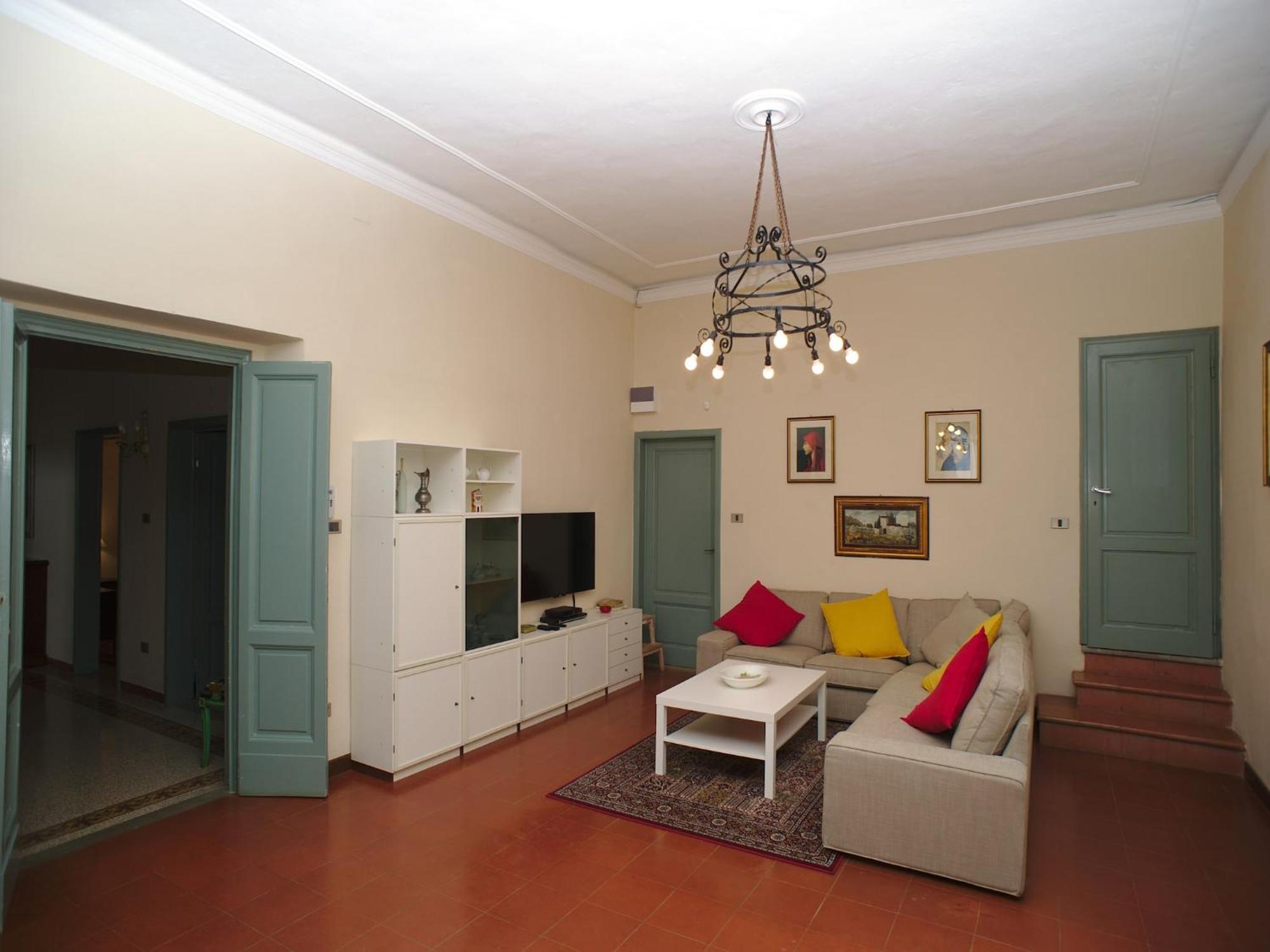 Lovely Holiday Home In Montefiridolfi With Hill View Eksteriør bilde