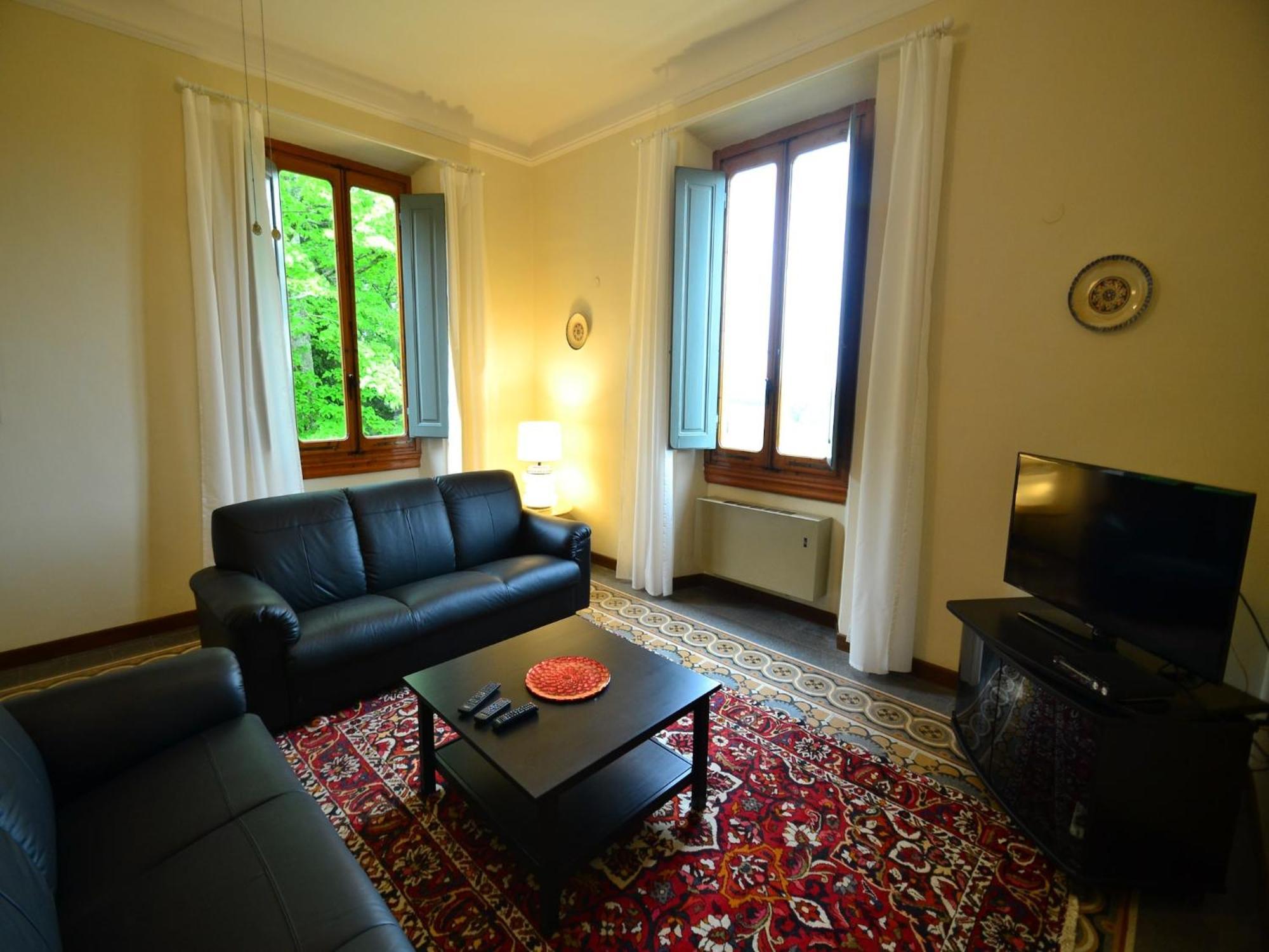 Lovely Holiday Home In Montefiridolfi With Hill View Eksteriør bilde