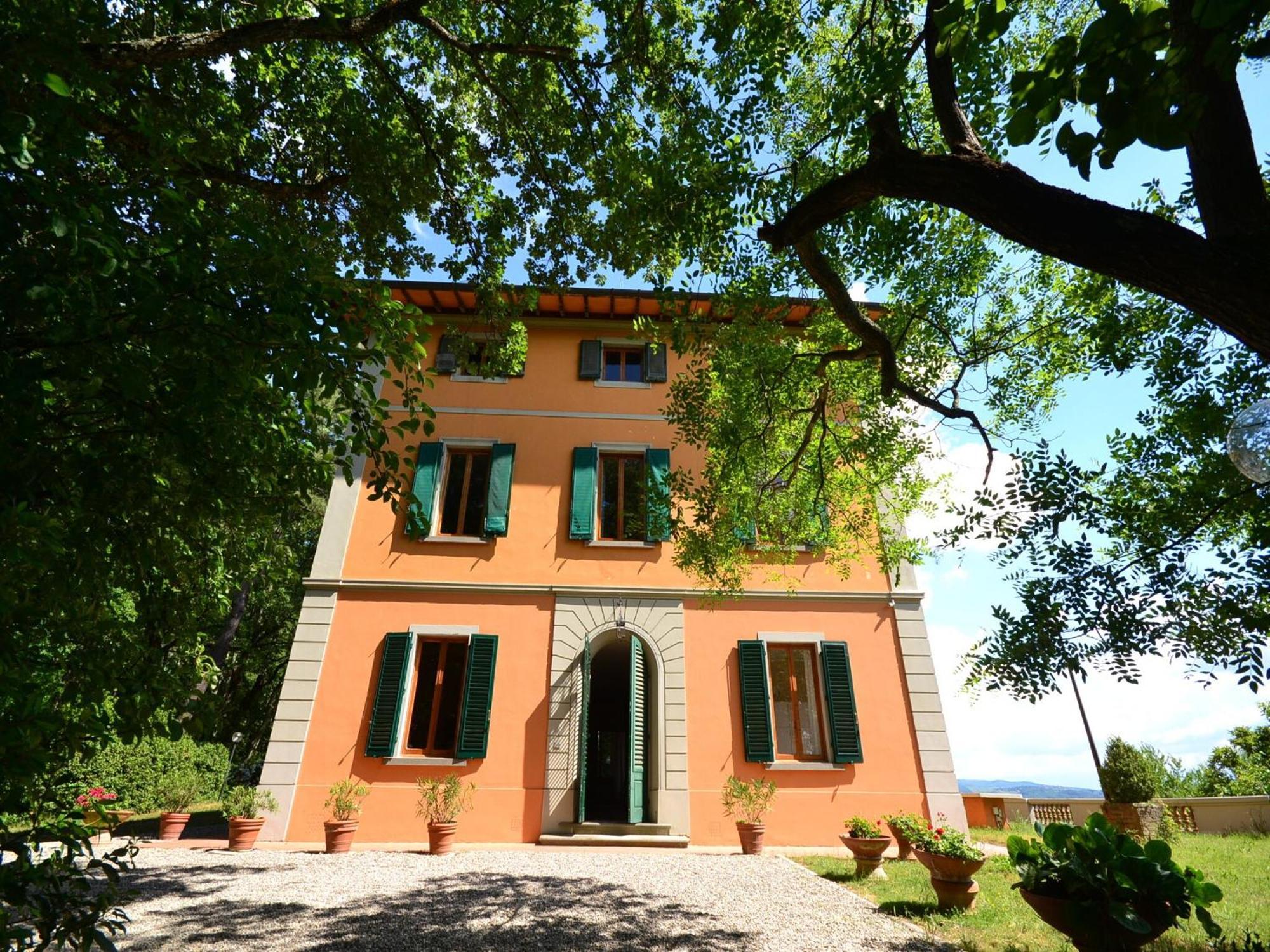 Lovely Holiday Home In Montefiridolfi With Hill View Eksteriør bilde