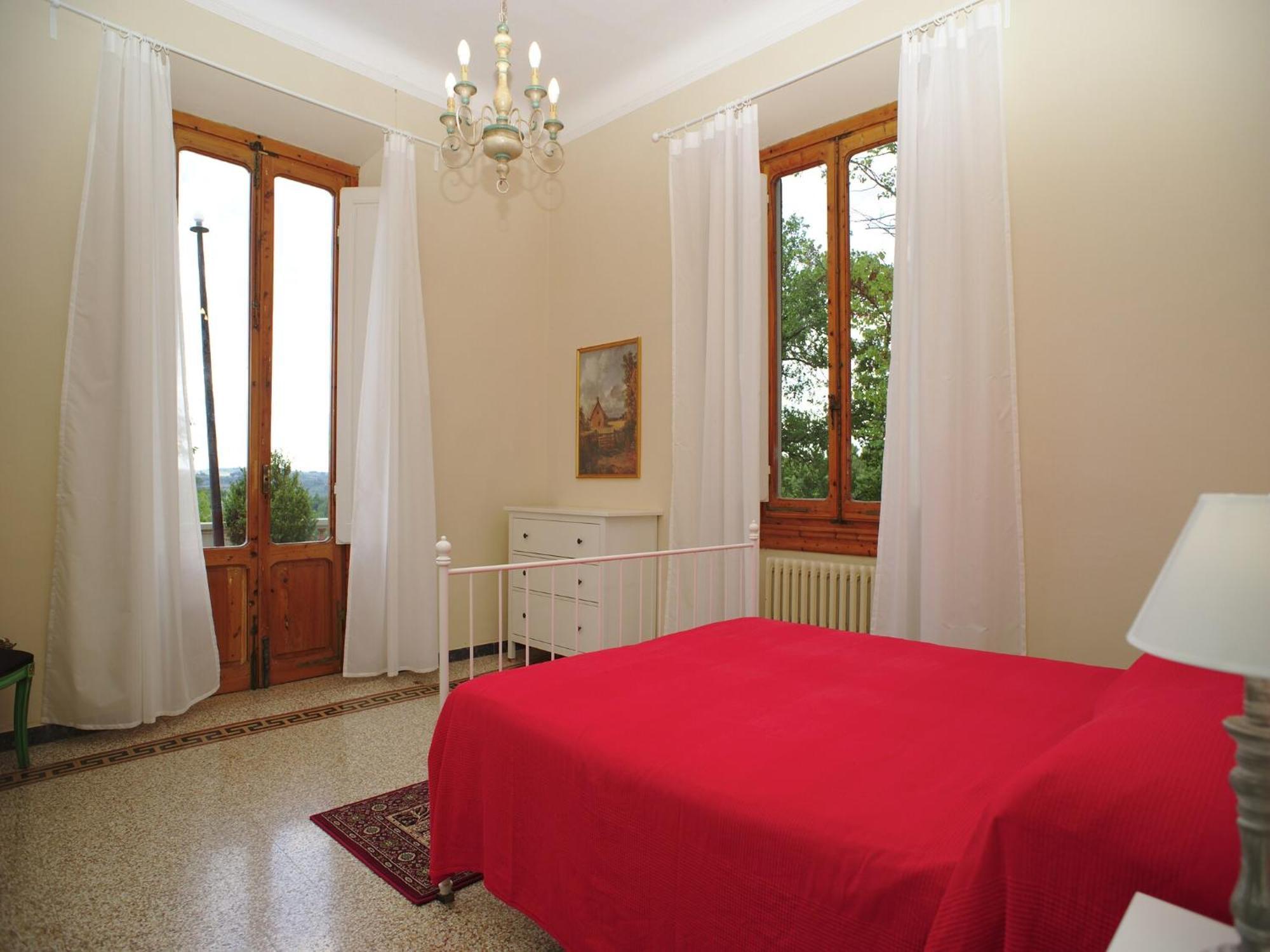 Lovely Holiday Home In Montefiridolfi With Hill View Eksteriør bilde