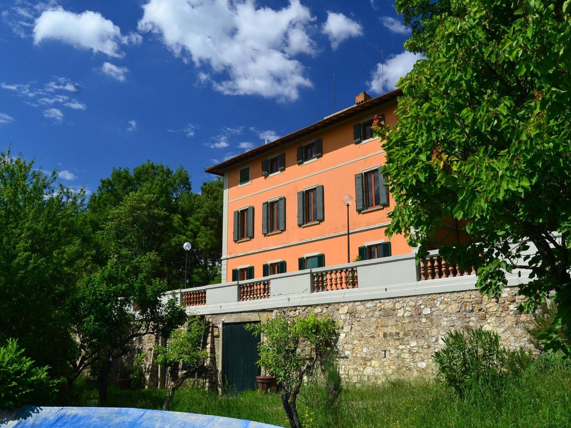 Lovely Holiday Home In Montefiridolfi With Hill View Eksteriør bilde